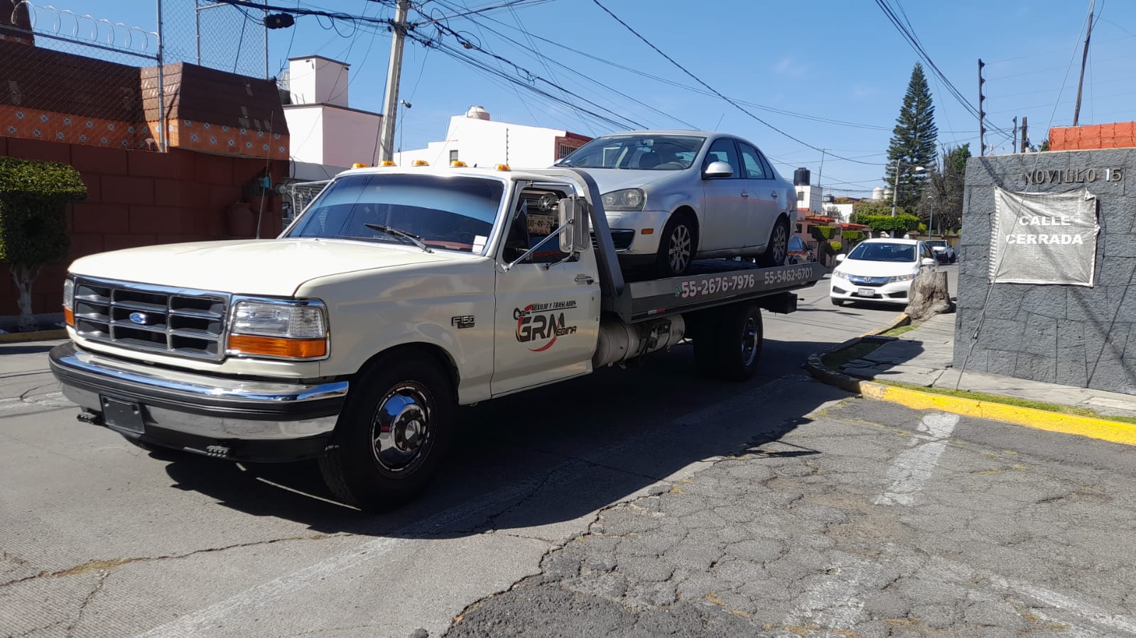 Arrastre de auto